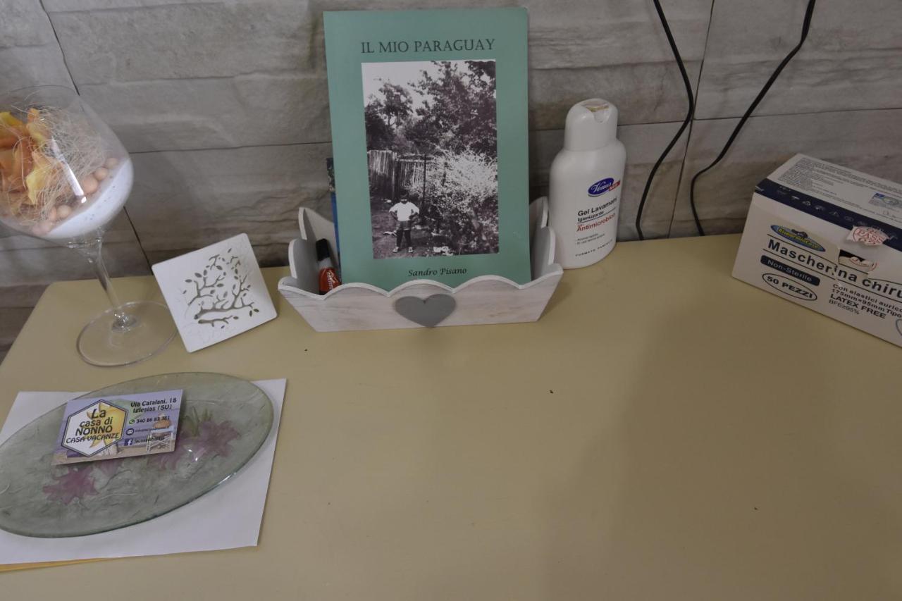 Apartmán La Casa Di Nonno Iglesias Exteriér fotografie